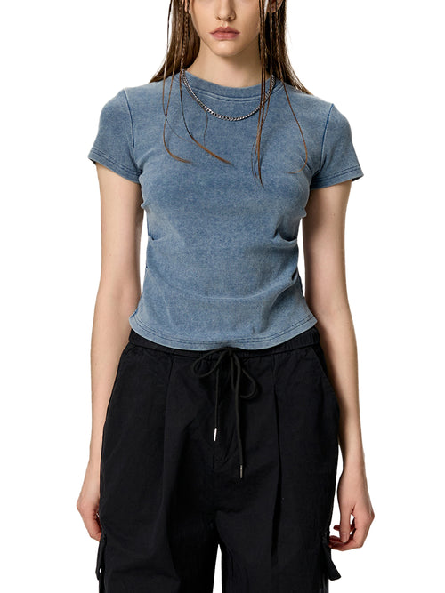 all,arcaprl,arcadia apparel,arcadia,vintage washed,bodycon,cotton,t-shirt,upper,body