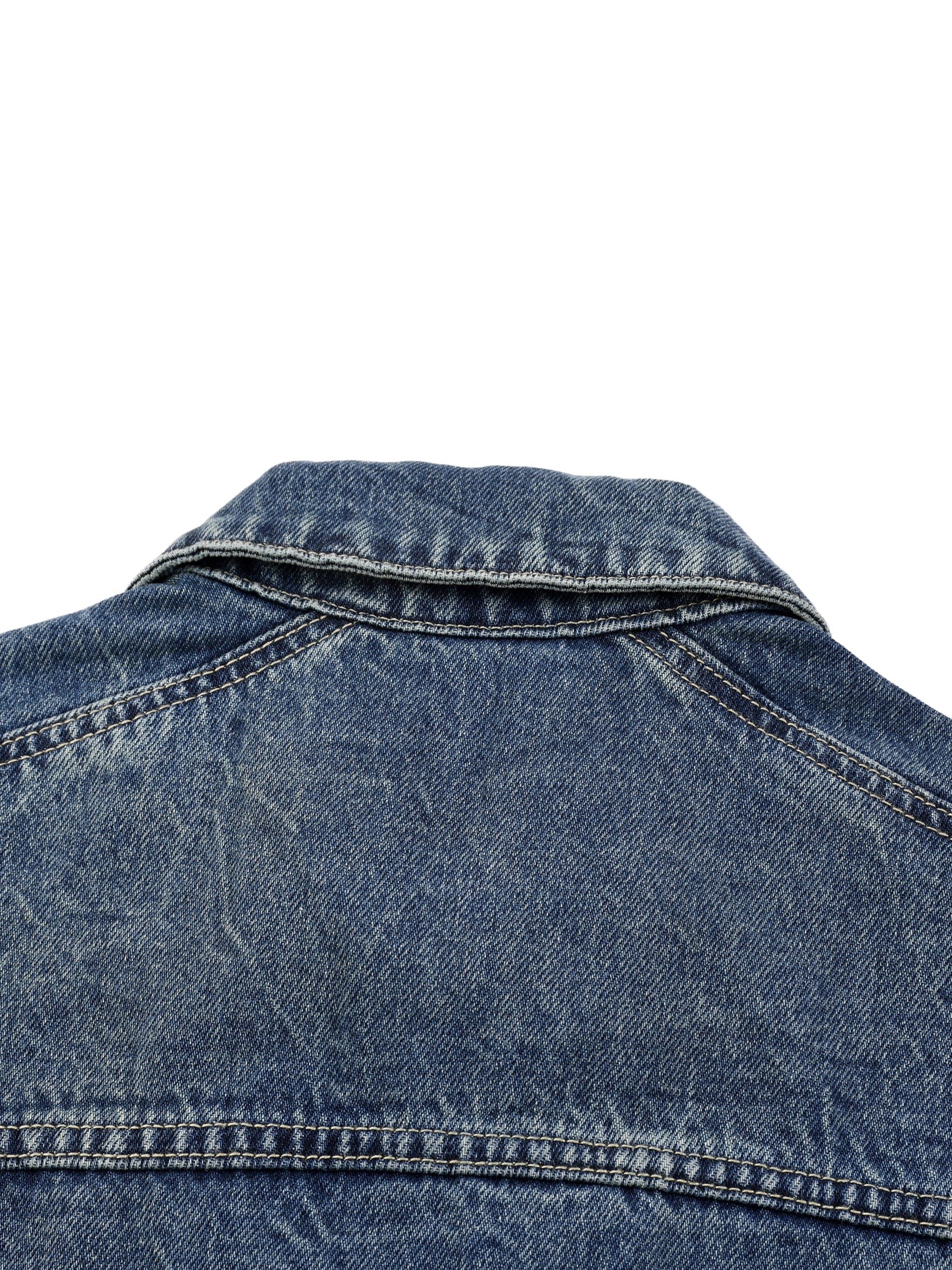 all,arcaprl,vintage,wash,rq0038,zip-up,denim,jacket,Canadian tuxedo,upper body
