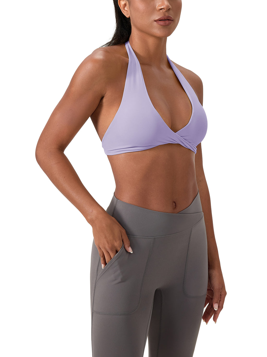 all,women's,pleated,halter,sports bra,bra,arcaprl,arcadia apparel,wath,womens
