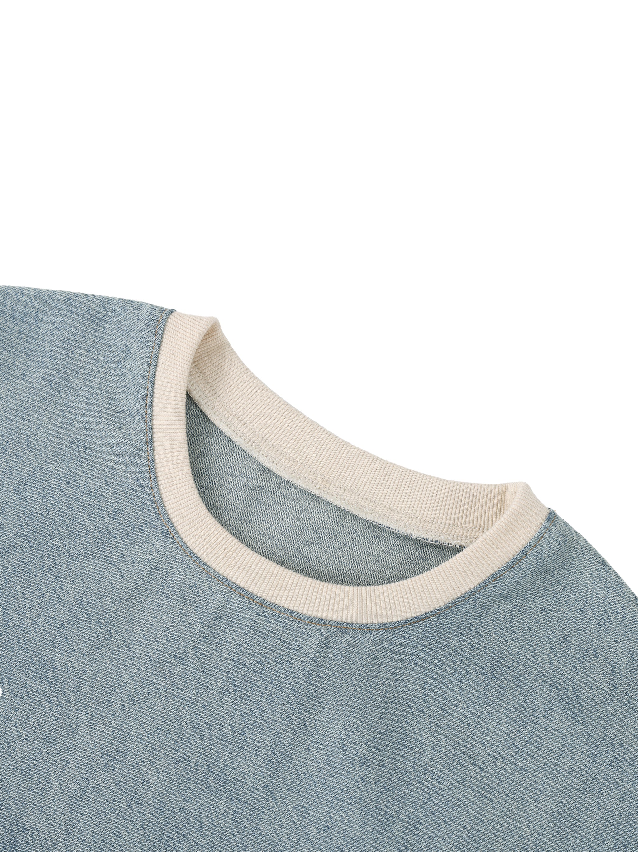 all,arcaprl,one-size,upper body,vintage,wash,boxy,raw-hem,denim,t-shirt
