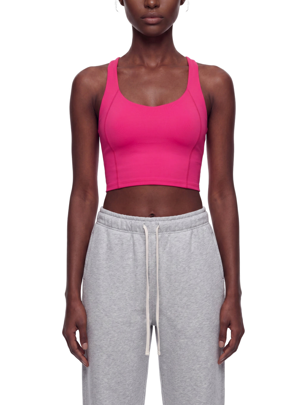 all,arcaprl,wt0154,women's,upper body,white,tank top,tight,panelling,yoga