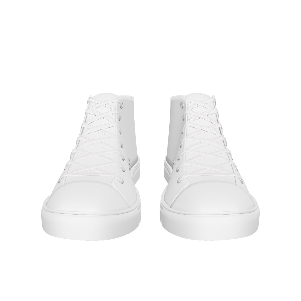 Women’s high top canvas shoes