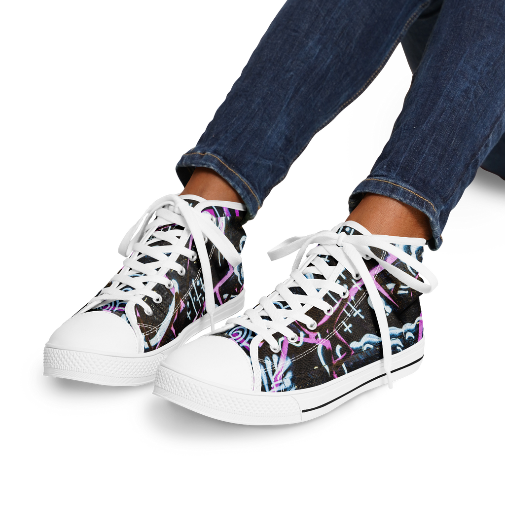 HIGH TOP | glow graffiti - Arcadia Apparel