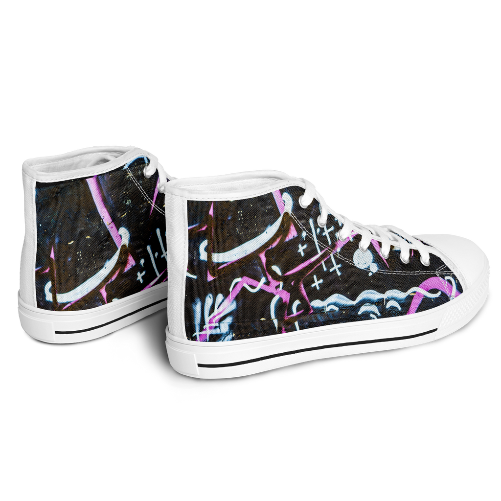 HIGH TOP | glow graffiti - Arcadia Apparel