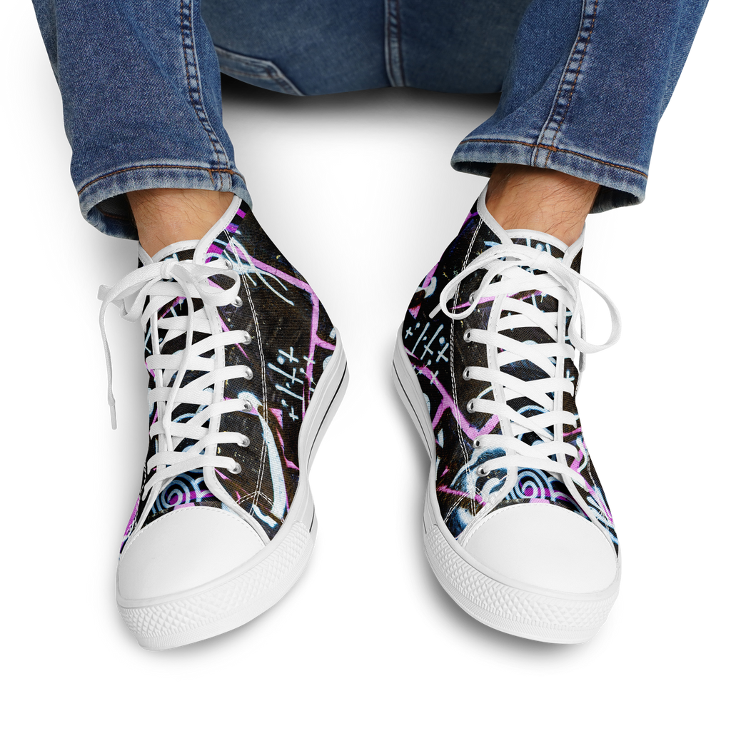 HIGH TOP | glow graffiti - Arcadia Apparel