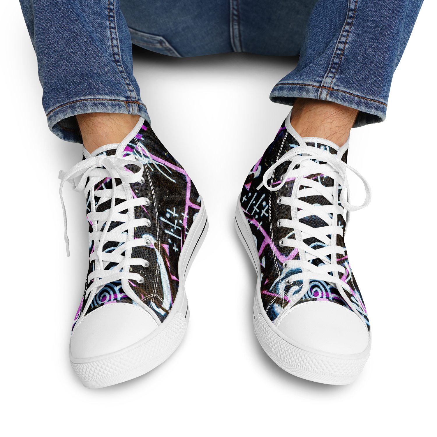 HIGH TOP | glow graffiti - Arcadia Apparel