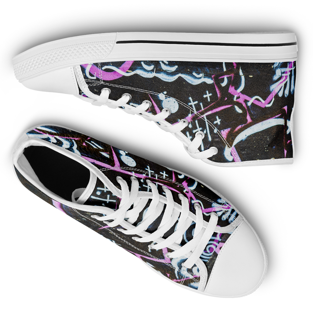 HIGH TOP | glow graffiti - Arcadia Apparel