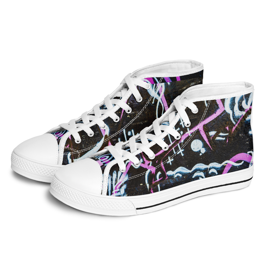 HIGH TOP | glow graffiti - Arcadia Apparel