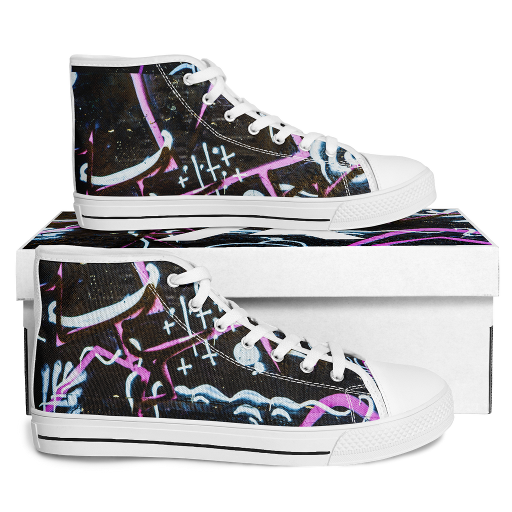 HIGH TOP | glow graffiti - Arcadia Apparel
