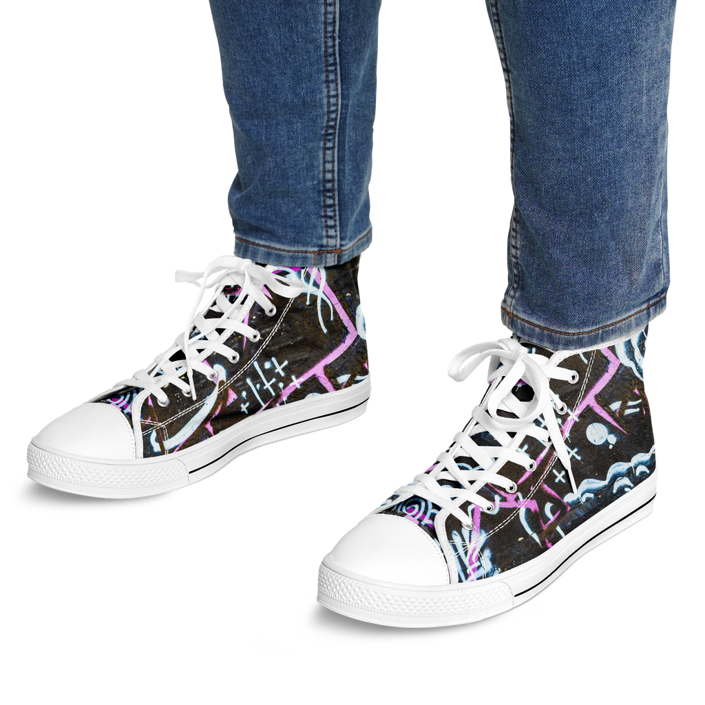 HIGH TOP | glow graffiti - Arcadia Apparel