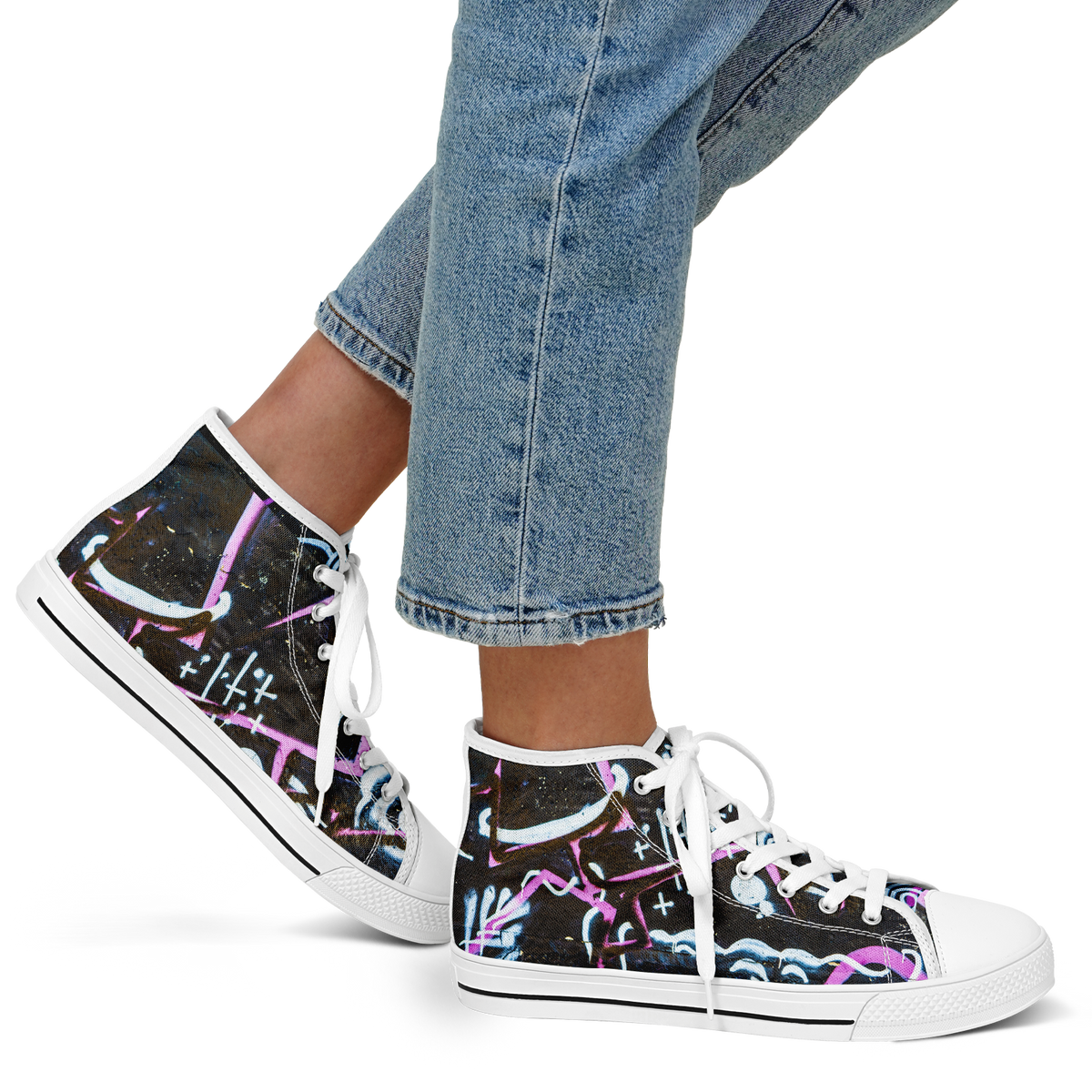 HIGH TOP | glow graffiti - Arcadia Apparel