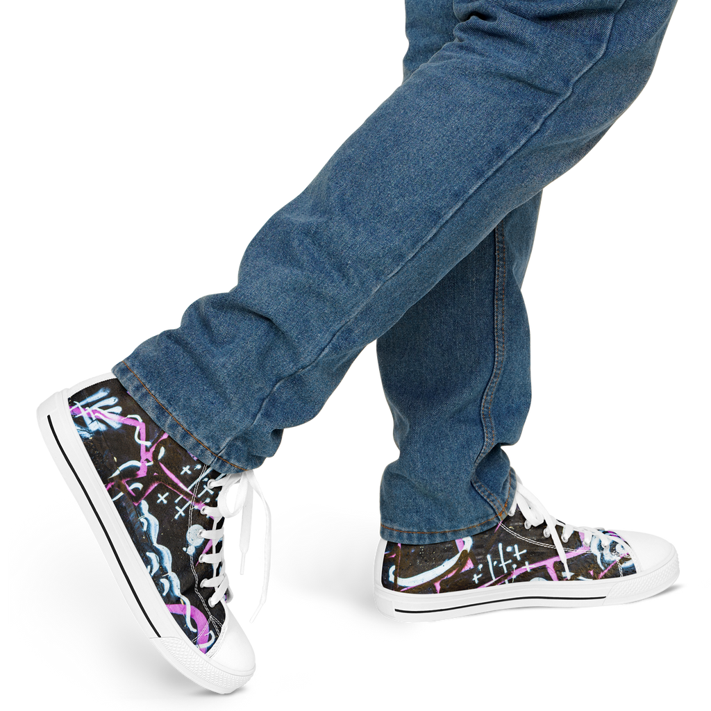 HIGH TOP | glow graffiti - Arcadia Apparel