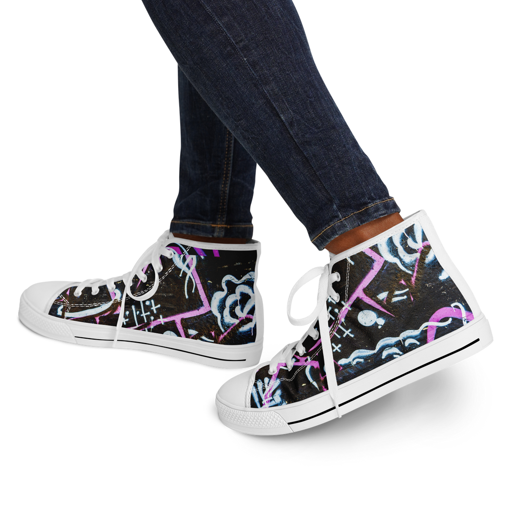 HIGH TOP | glow graffiti - Arcadia Apparel