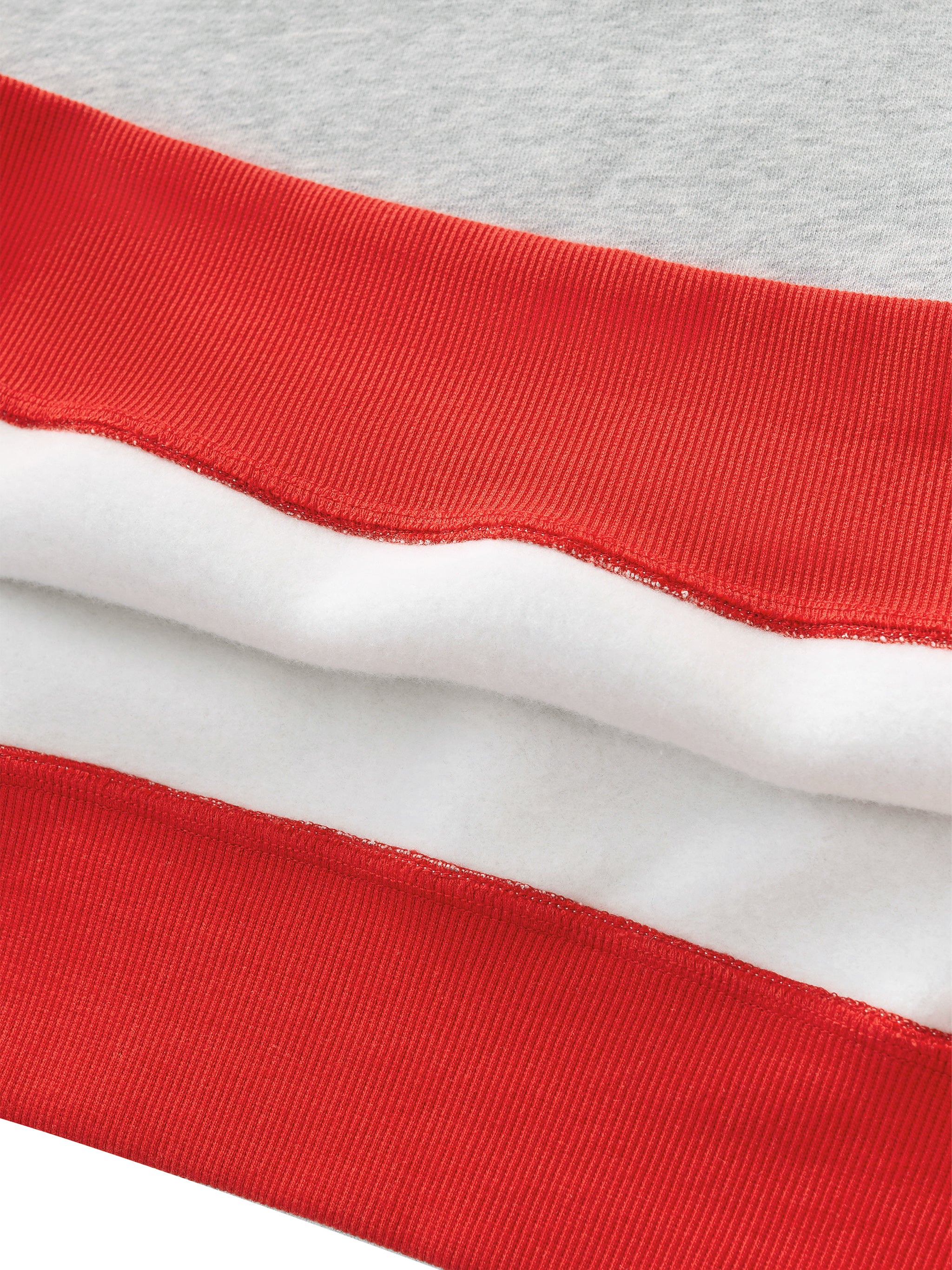 W | mock neck crewneck sweatshirt